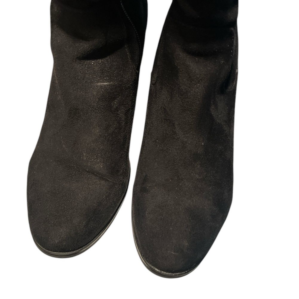 Relativity Tall Black Suede Boots - Picture 3 of 7